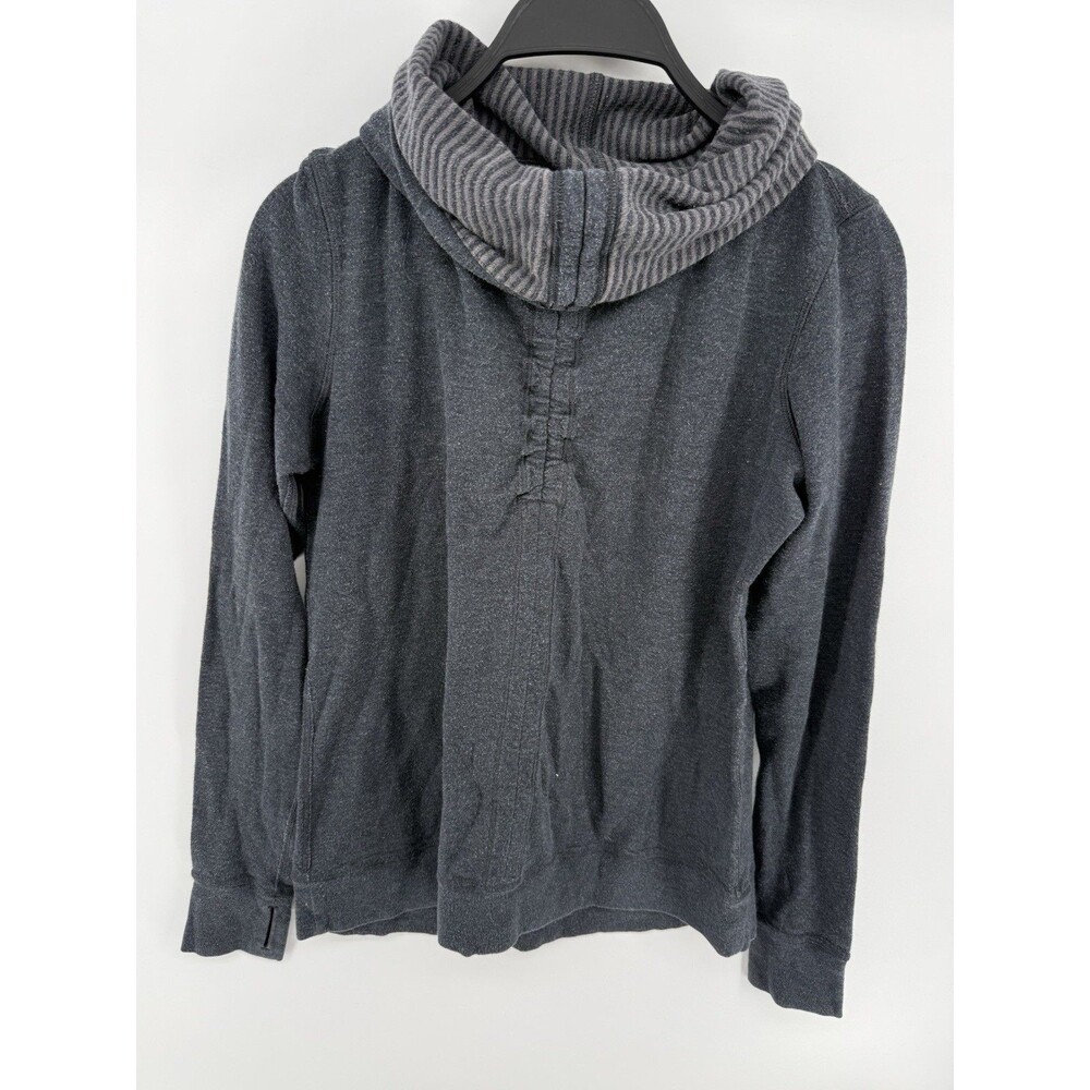 Lululemon In A Cinch Reversible Sporty Travel Pullover Sweater Long Sleeve sz 8